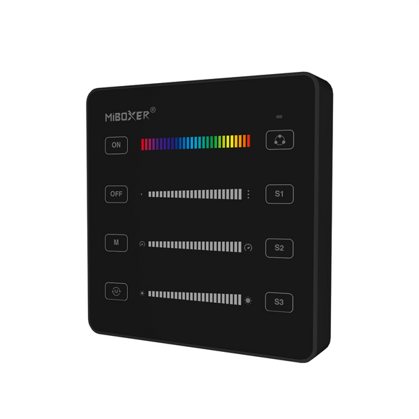 Панель керування B6 SPI 1 зонна чорна White/RGB/RGBW/CCT RF 2.4G MiLight B6-B фото