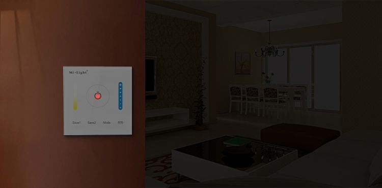 Wall remote control Smart Panel controller (color temperature) PL-2 photo