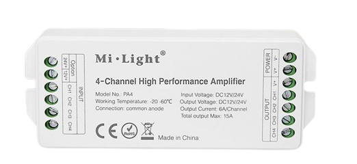 4-channel high-performanced amplifier TK-4U photo