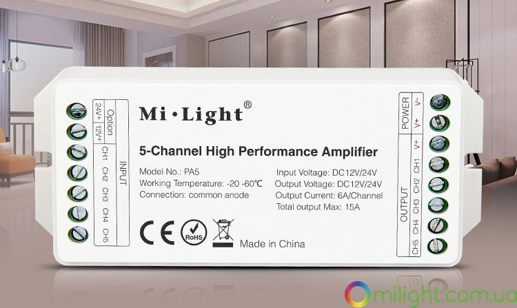 5-Channel High Performance Amplifier TK-5U photo