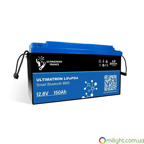 Ultimatron Lithium Battery 12.8V 150Ah LiFePO4 Smart BMS With Bluetooth UBL-12-150 photo