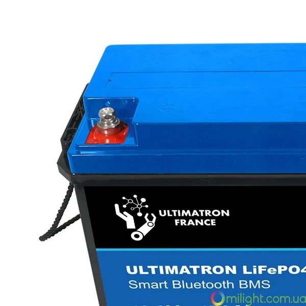 Літієва батарея Ultimatron 12.8V 150Ah LiFePO4 Smart BMS з Bluetooth UBL-12-150 фото