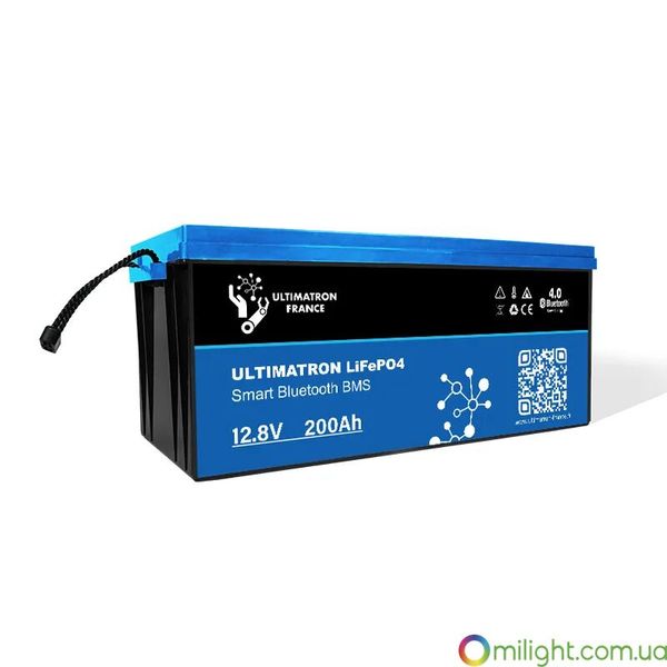 Ultimatron Lithium Battery 12.8V 200Ah LiFePO4 Smart BMS With Bluetooth UBL-12-200S photo