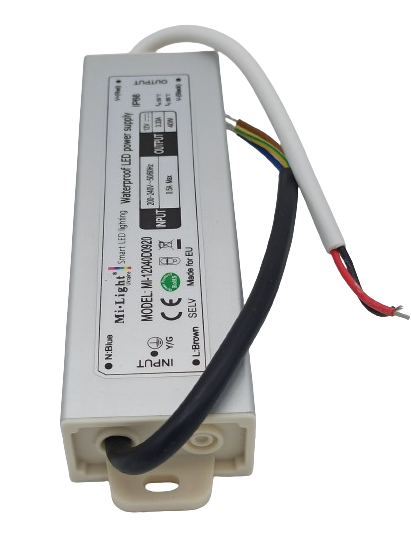 Power supply for led strip, 40 W, 200-240 V, 24 V, IP66 MI-12040D0920 photo
