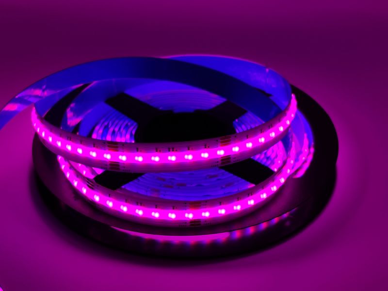LED strip RGB+CCT, COB 5 in 1, 12mm, 560LED/m, 16W/m, 352LM/m, 24V IP20 5m Mi-Boxer MI-LED-CSL5N01H photo