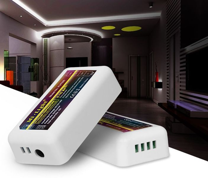 Радио контроллер для LED лент, 4 зоны, цветовая температура (2.4GHz) ML035-ССT фото