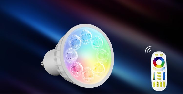 Spotlight LED spotlight RGB + CCT, GU10, 4W LL103-RGB+CCT photo