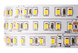 Надяскрава монохромна LED стрічка SMD2835 3000K 120LED/M (5M) 24VDC, IP20, 14,4 W/1M, 1200 Lm/m MI-LED-S120WW2420 фото 6