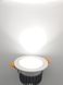 Розумний стельовий врізний точковий світильник Антіблік 60гр., 12Вт, 110-220 В, RGB+2700-6500К, RF2. DL071 фото 13