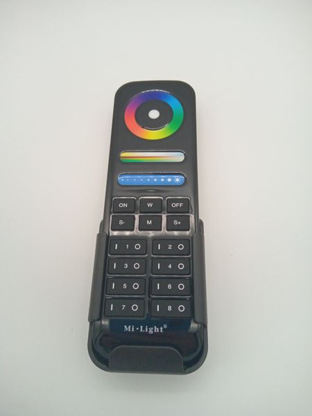 Control remote 8-zone black Dual White/RGB/RGBW/CCT RL089-B photo