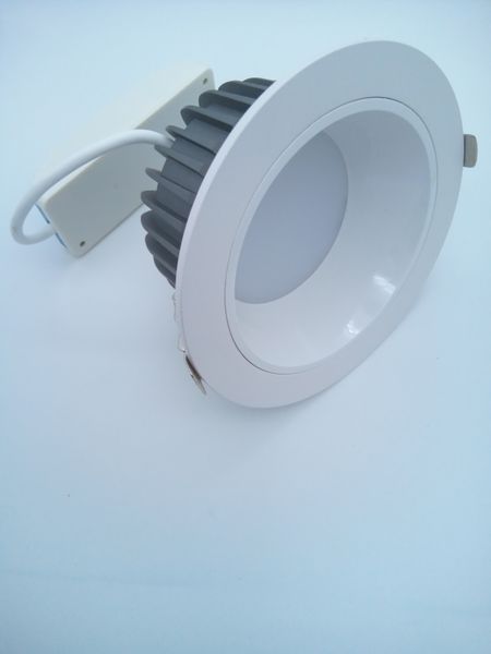Розумний стельовий врізний точковий світильник Антіблік 60гр., 18Вт, 110-220 В, RGB+2700-6500К, RF 2 DL072 фото