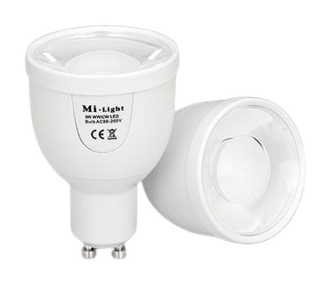 Світлодіодний світильник спотлайт Dual White, GU10, 5W LL011-CCT фото