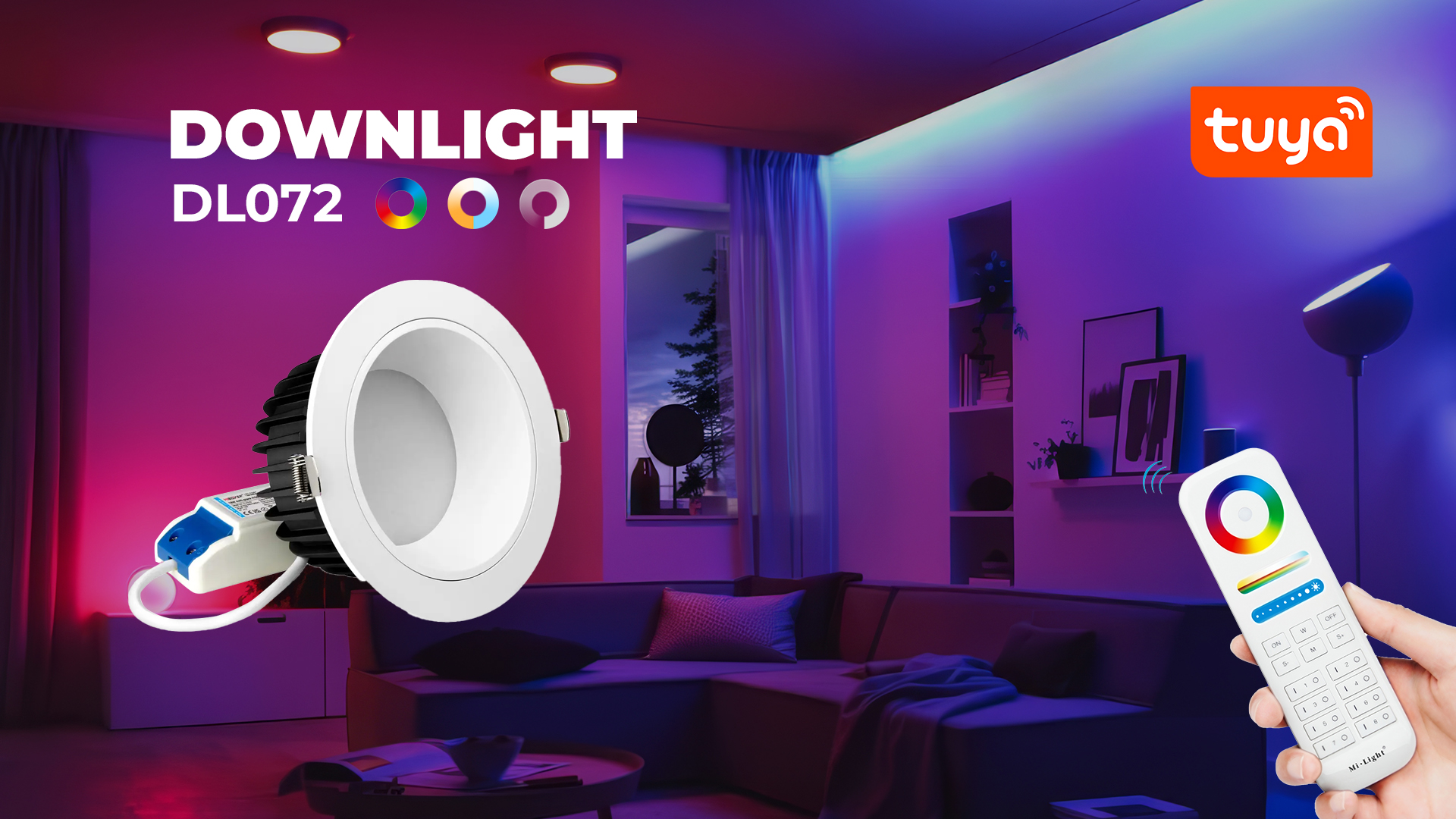 Smart Ceiling Spotlight