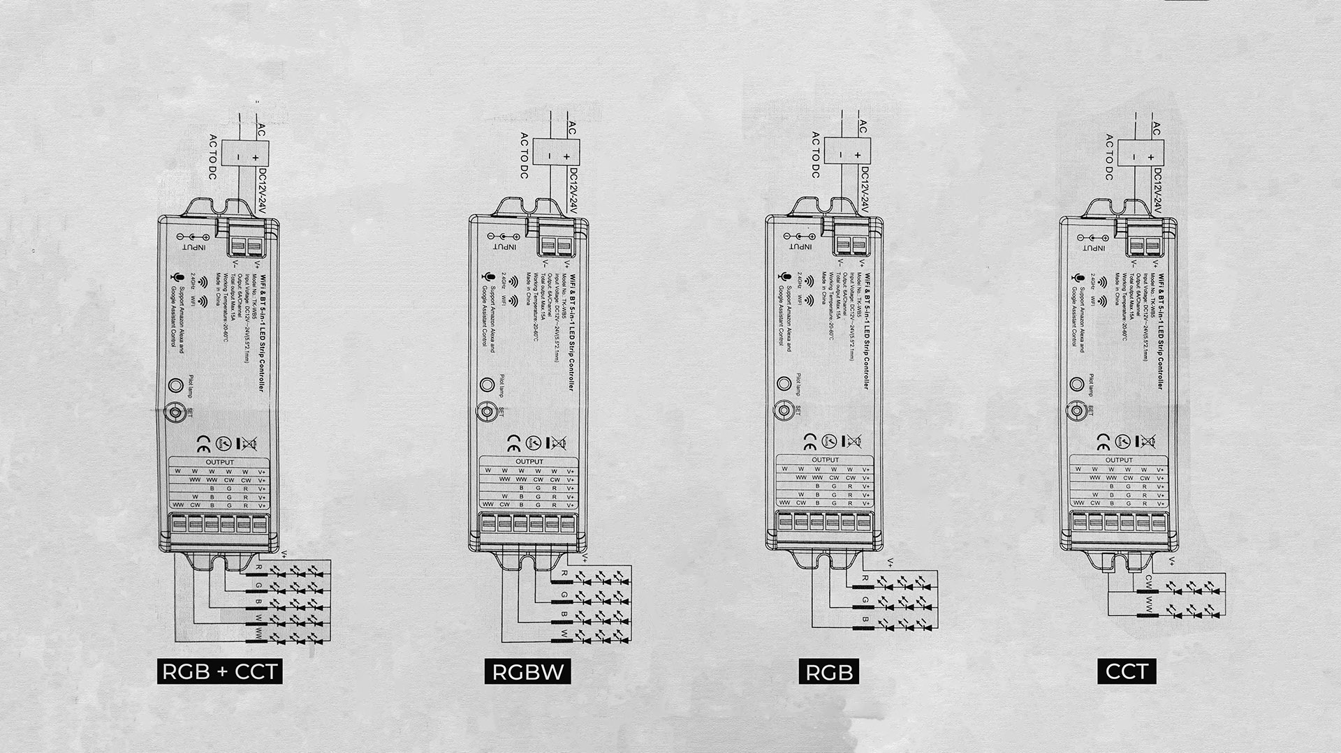 Wiring Diagram for TK-WB5 Controller